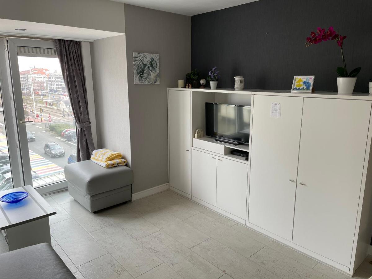 Studio Met Zeezicht Op Heldenplein 克诺克－海斯特 外观 照片